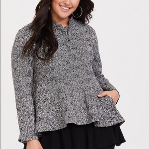 Torrid peplum size 2 jacket